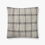 Amber Lewis x Loloi Dalia Ivory / Granite Pillow White Cliff Studio Throw Pillows