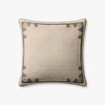 Brigette Romanek x Loloi Not Named Natural / Green Pillow White Cliff Studio Throw Pillows