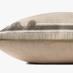 Brigette Romanek x Loloi Not Named Natural / Green Pillow White Cliff Studio Throw Pillows