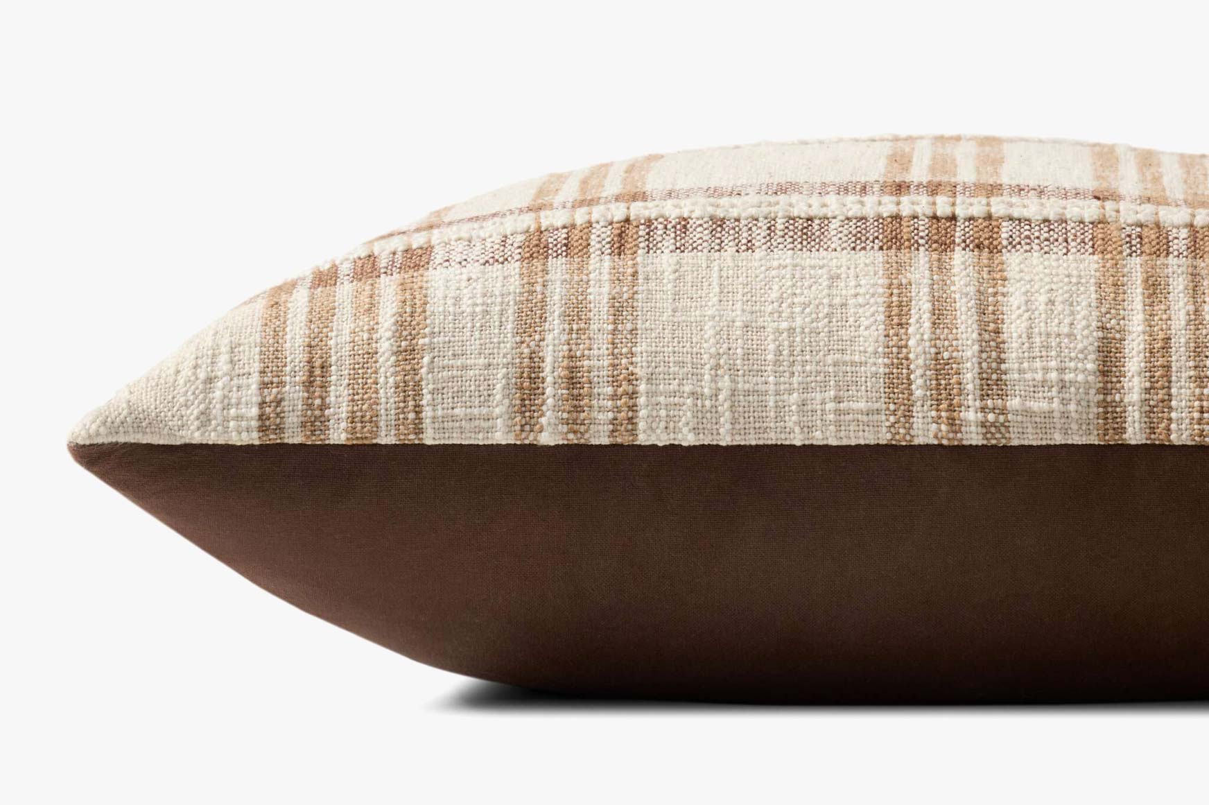 Loloi NOT NAMED Tan / Multi Pillow White Cliff Studio Throw Pillows