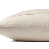 Magnolia Home by Joanna Gaines x Loloi Leslie Ivory Pillow - Image 3