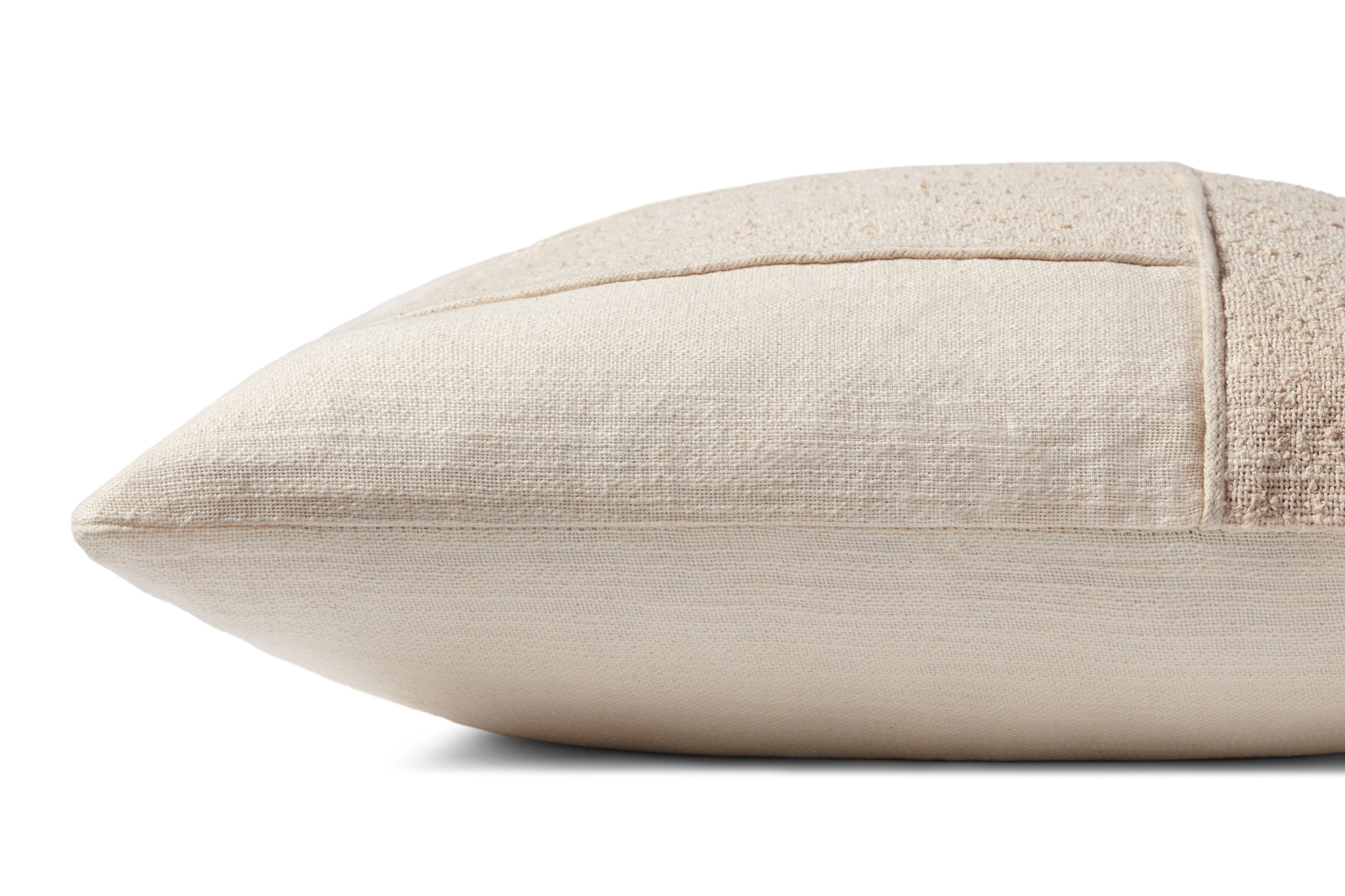 Magnolia Home by Joanna Gaines x Loloi Leslie Ivory Pillow - Image 3