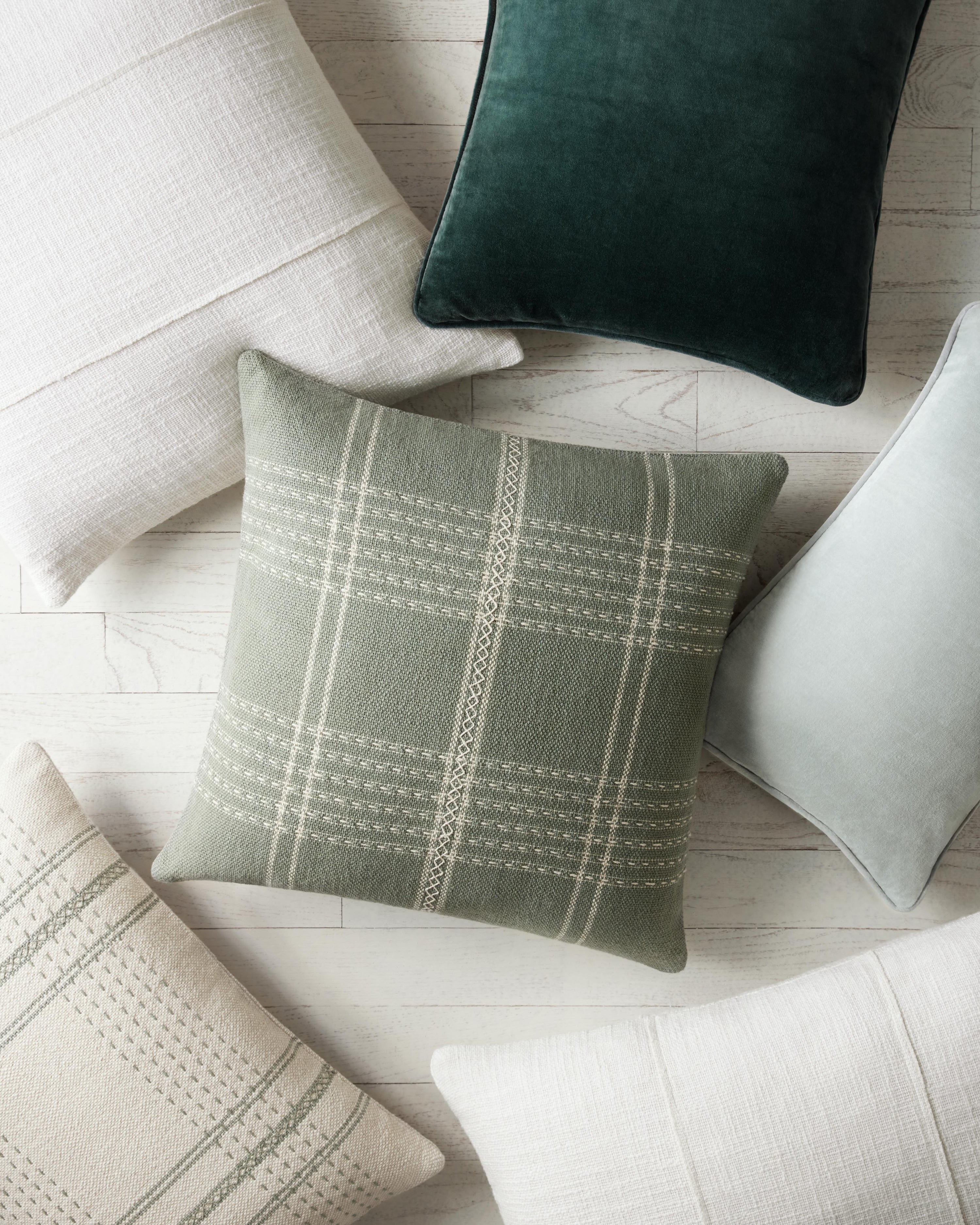 Magnolia Home by Joanna Gaines x Loloi No Name Lagoon Pillow - Image 3