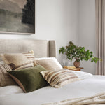 Magnolia Home by Joanna Gaines x Loloi No Name Moss / Beige Pillow - Image 2