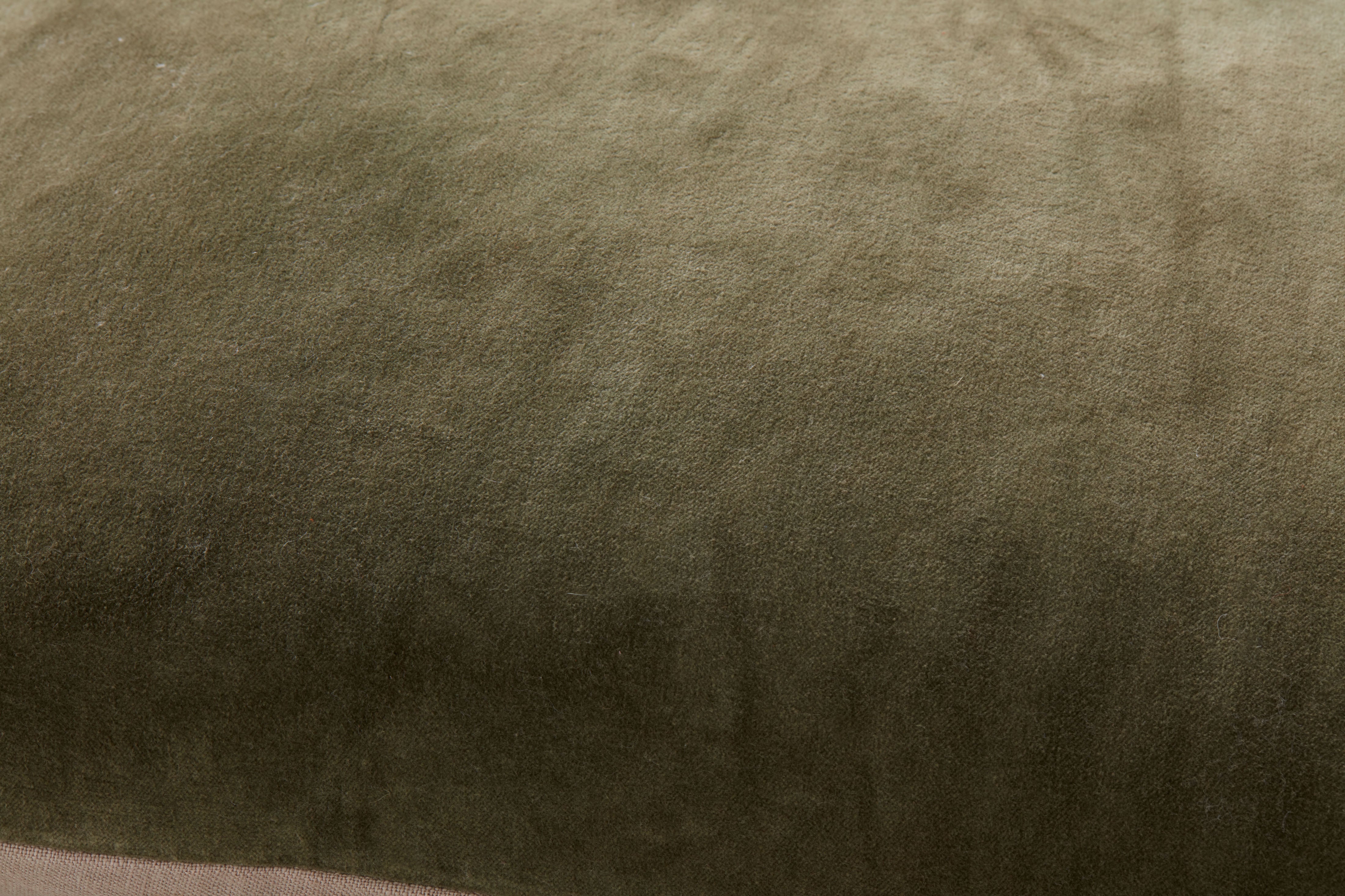 Magnolia Home by Joanna Gaines x Loloi No Name Moss / Beige Pillow - Image 4