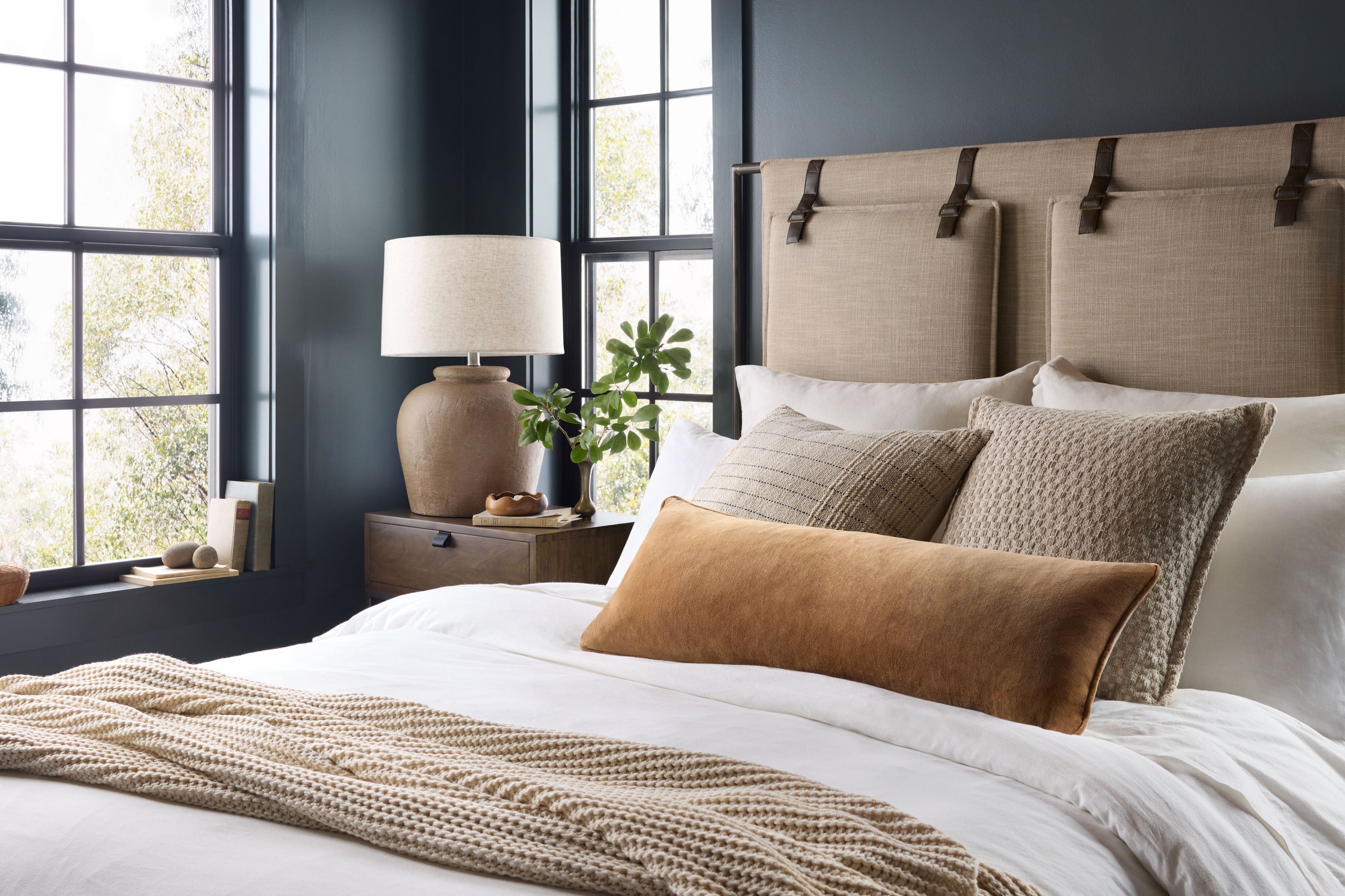 Magnolia Home by Joanna Gaines x Loloi No Name Spice / Natural Pillow - Image 4