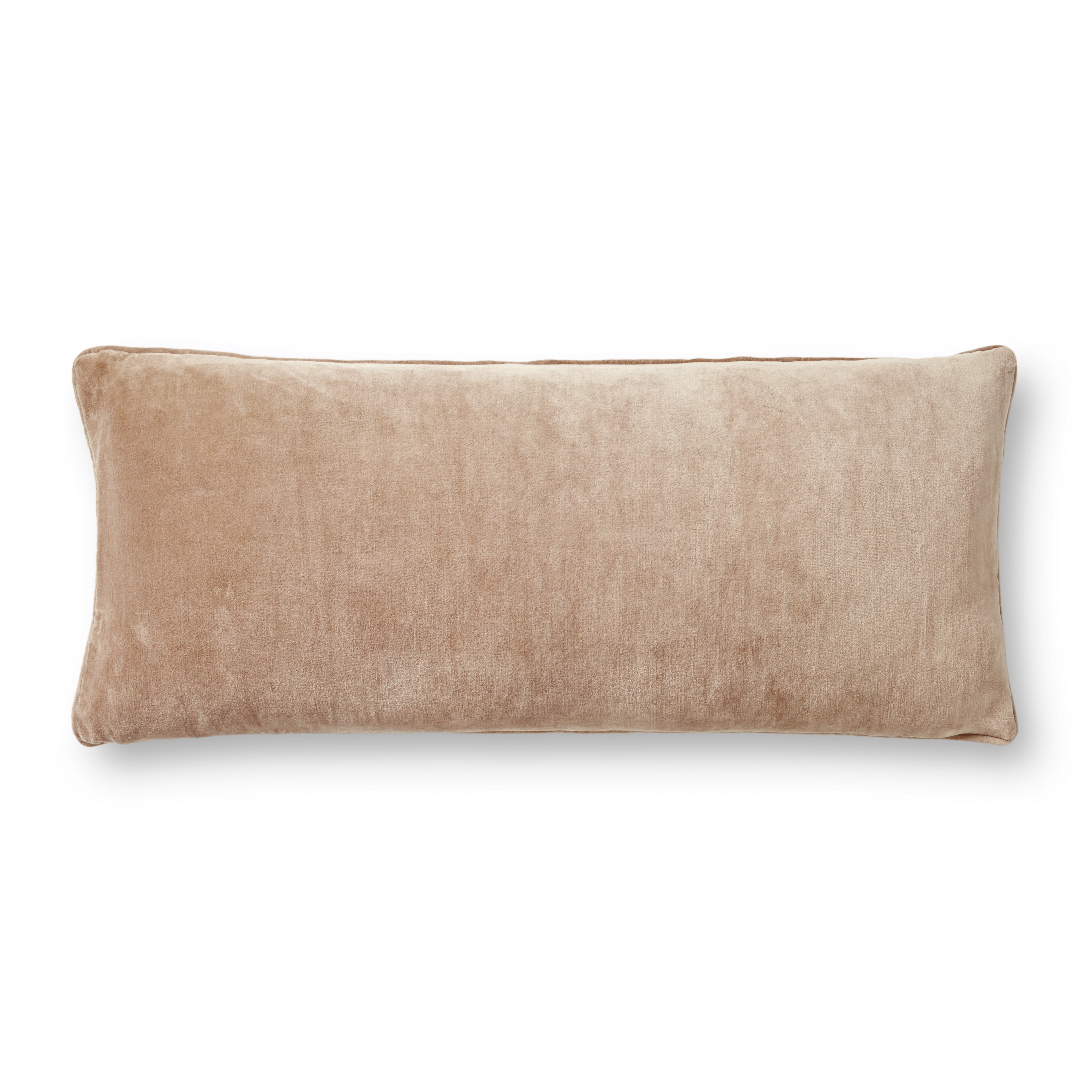 Magnolia Home by Joanna Gaines x Loloi No Name Taupe / Natural Pillow