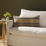 Chris Loves Julia x Loloi Andi Yellow / Blue Pillow White Cliff Studio Throw Pillows