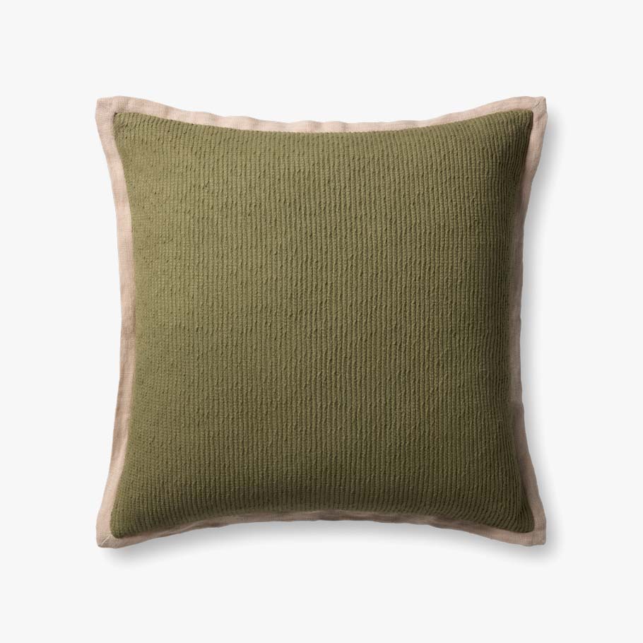 Loloi Not Named Green Pillow White Cliff Studio Throw Pillows