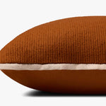 Loloi Not Named Rust Pillow White Cliff Studio Throw Pillows