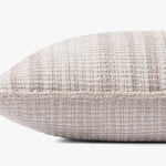 Chris Loves Julia x Loloi PCJ0004 Ivory / Beige Pillow White Cliff Studio Throw Pillows