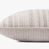 Chris Loves Julia x Loloi PCJ0004 Ivory / Beige Pillow White Cliff Studio Throw Pillows