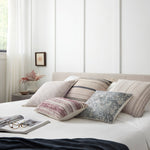 Chris Loves Julia x Loloi PCJ0004 Ivory / Beige Pillow White Cliff Studio Throw Pillows