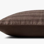 Brigette Romanek x Loloi NOT NAMED Brigette Romanek PBR0009 Brown Pillow White Cliff Studio Throw Pillows