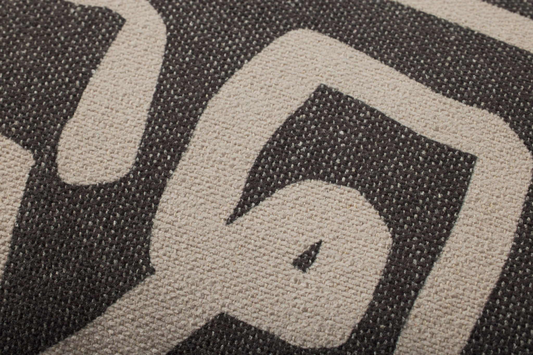 Brigette Romanek x Loloi NOT NAMED Brigette Romanek PBR0010 Charcoal / Natural Pillow White Cliff Studio Throw Pillows