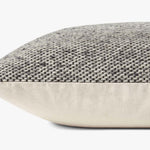 Amber Lewis x Loloi Claudette Charcoal / Grey Pillow White Cliff Studio Throw Pillows