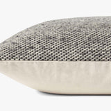 Amber Lewis x Loloi Claudette Charcoal / Grey Pillow White Cliff Studio Throw Pillows