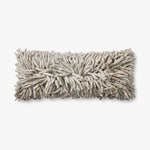 Loloi PLL0103 Silver Pillow White Cliff Studio Throw Pillows