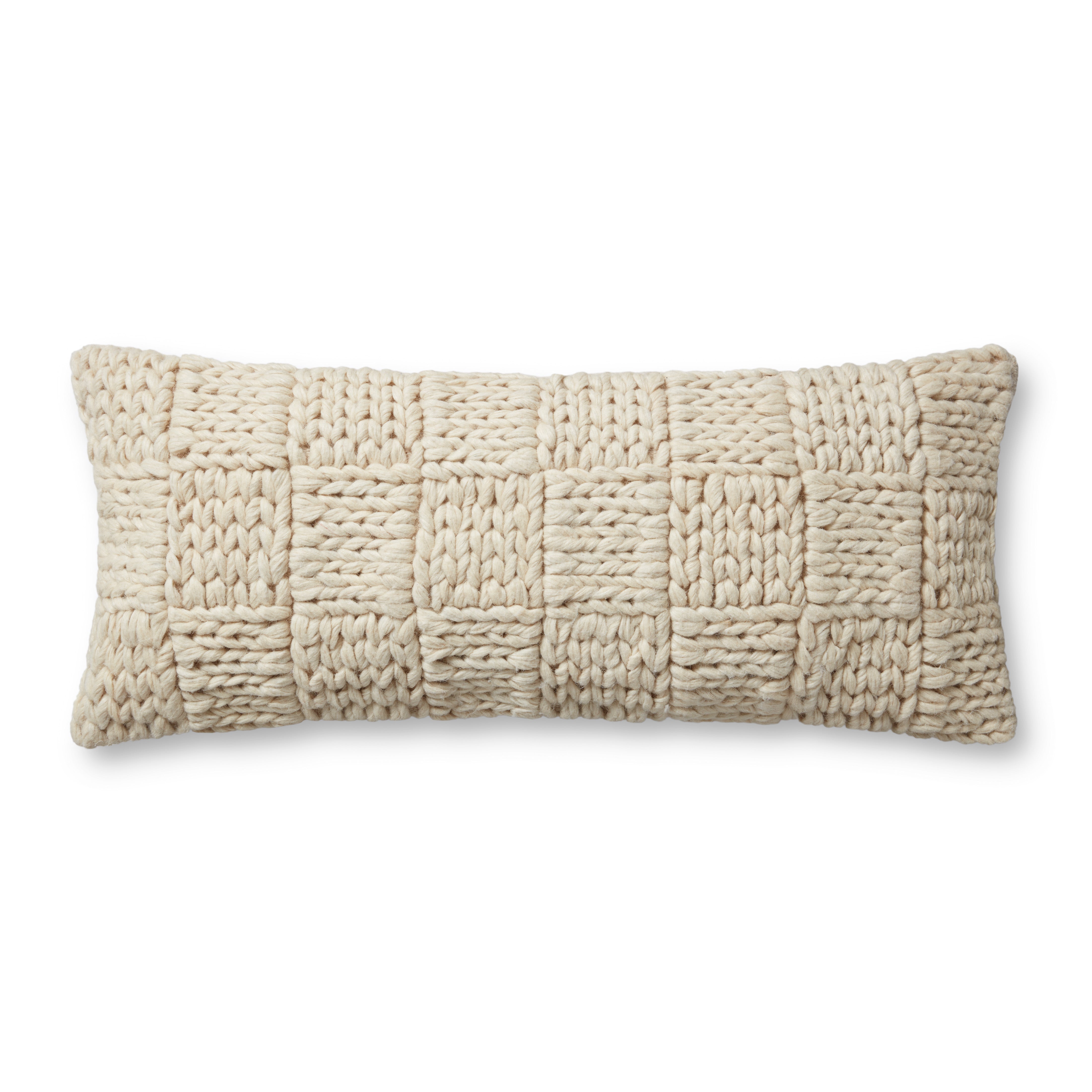 Magnolia Home by Joanna Gaines x Loloi Avery Natural Pillow - Image 2