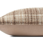 Chris Loves Julia x Loloi Beau Brown  / Ivory Pillow - Image 2