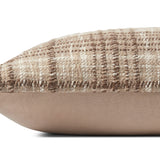 Chris Loves Julia x Loloi Beau Brown  / Ivory Pillow - Image 2