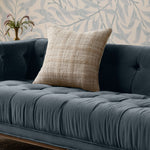 Chris Loves Julia x Loloi Fern Ivory  / Beige Pillow - Image 5