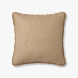 Loloi PLL0121 Natural Pillow White Cliff Studio Throw Pillows