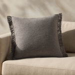 Magnolia Home by Joanna Gaines x Loloi Jett Grey Pillow - Image 5