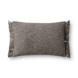 Magnolia Home by Joanna Gaines x Loloi Jett Grey Pillow