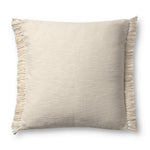 Magnolia Home by Joanna Gaines x Loloi Jett Ivory Pillow - Image 2