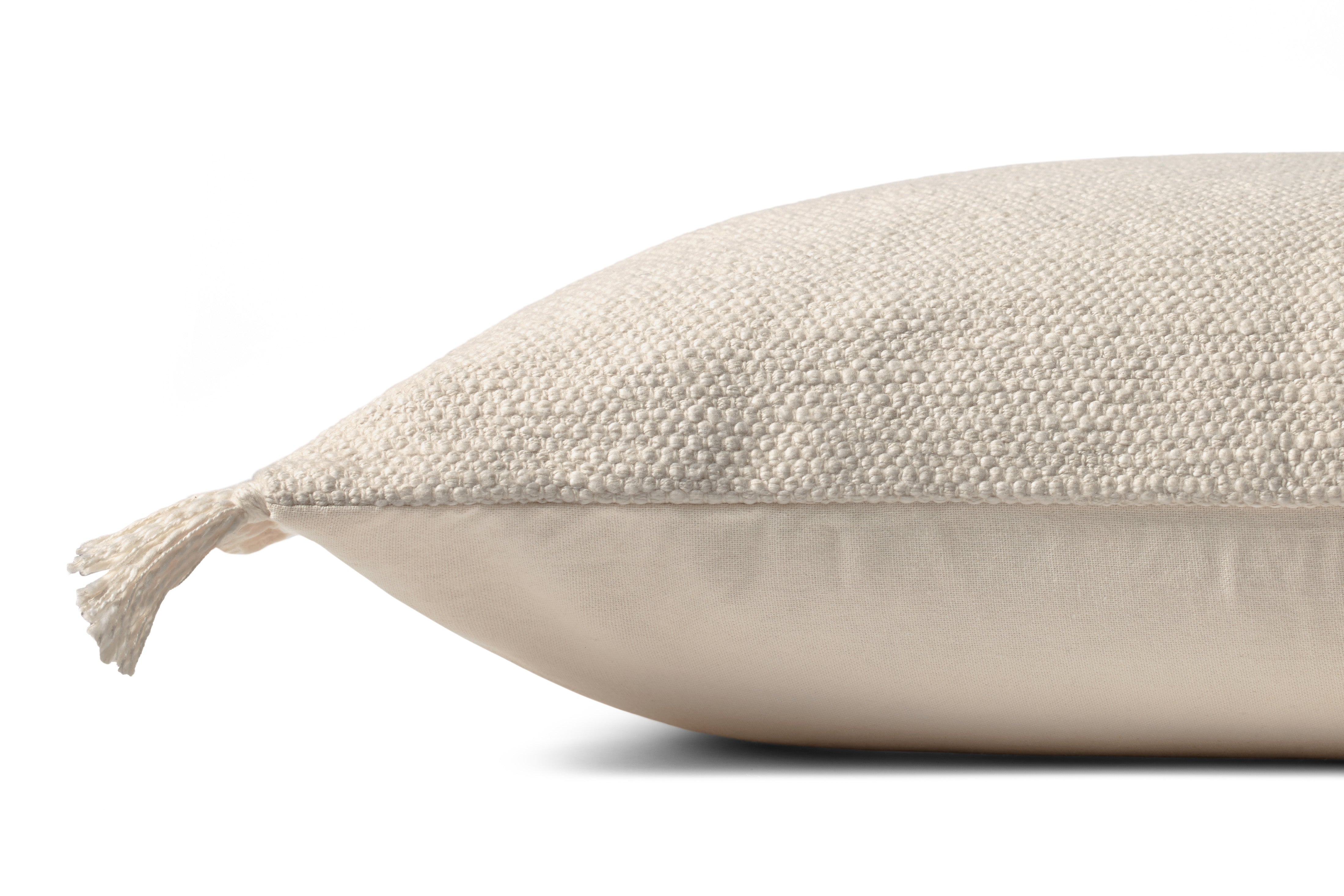 Magnolia Home by Joanna Gaines x Loloi Jett Ivory Pillow - Image 4