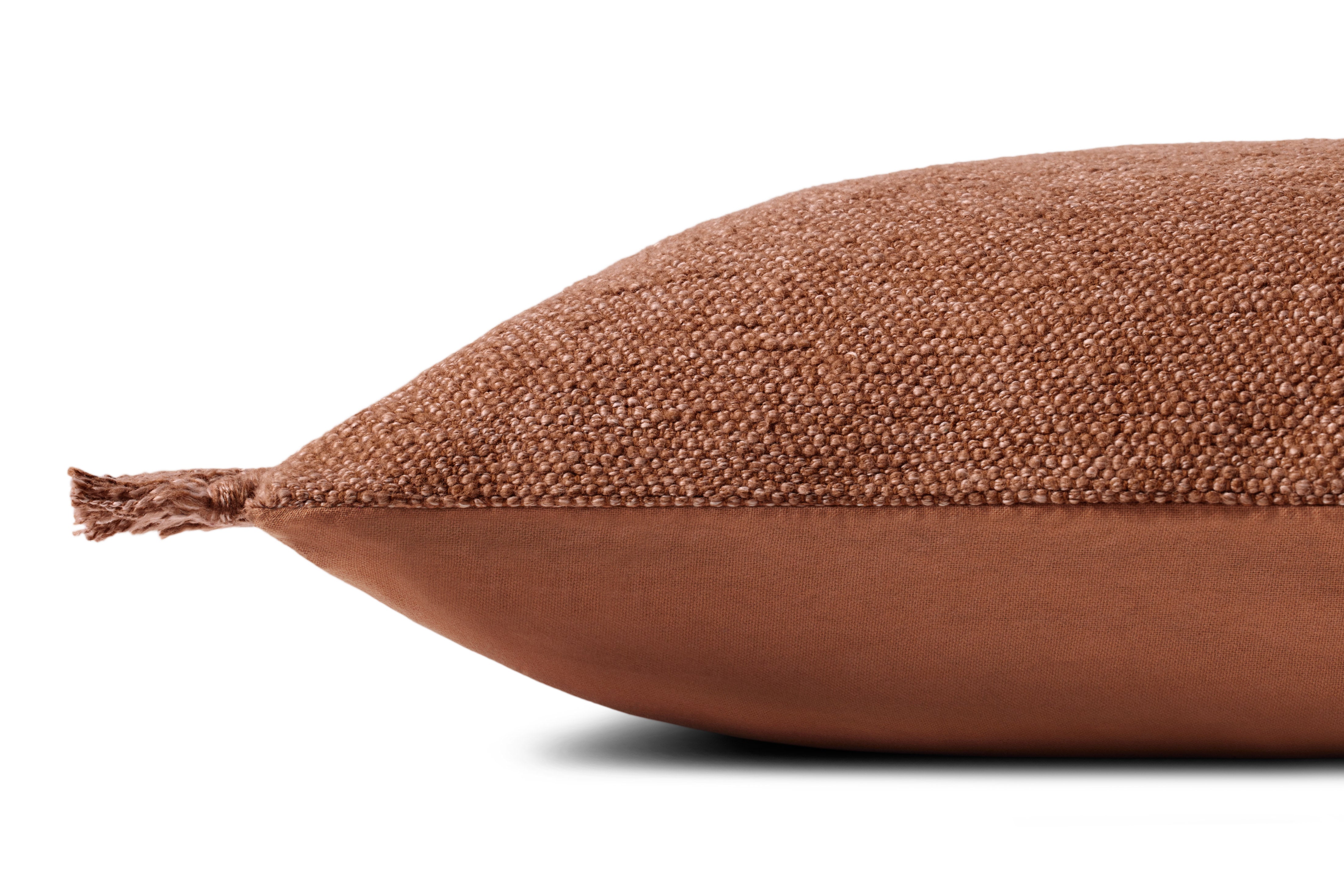 Magnolia Home by Joanna Gaines x Loloi Jett Rust Pillow - Image 4