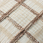 Chris Loves Julia x Loloi Norman Ivory / Brown Pillow White Cliff Studio Throw Pillows