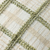 Chris Loves Julia x Loloi Norman Ivory / Green Pillow White Cliff Studio Throw Pillows