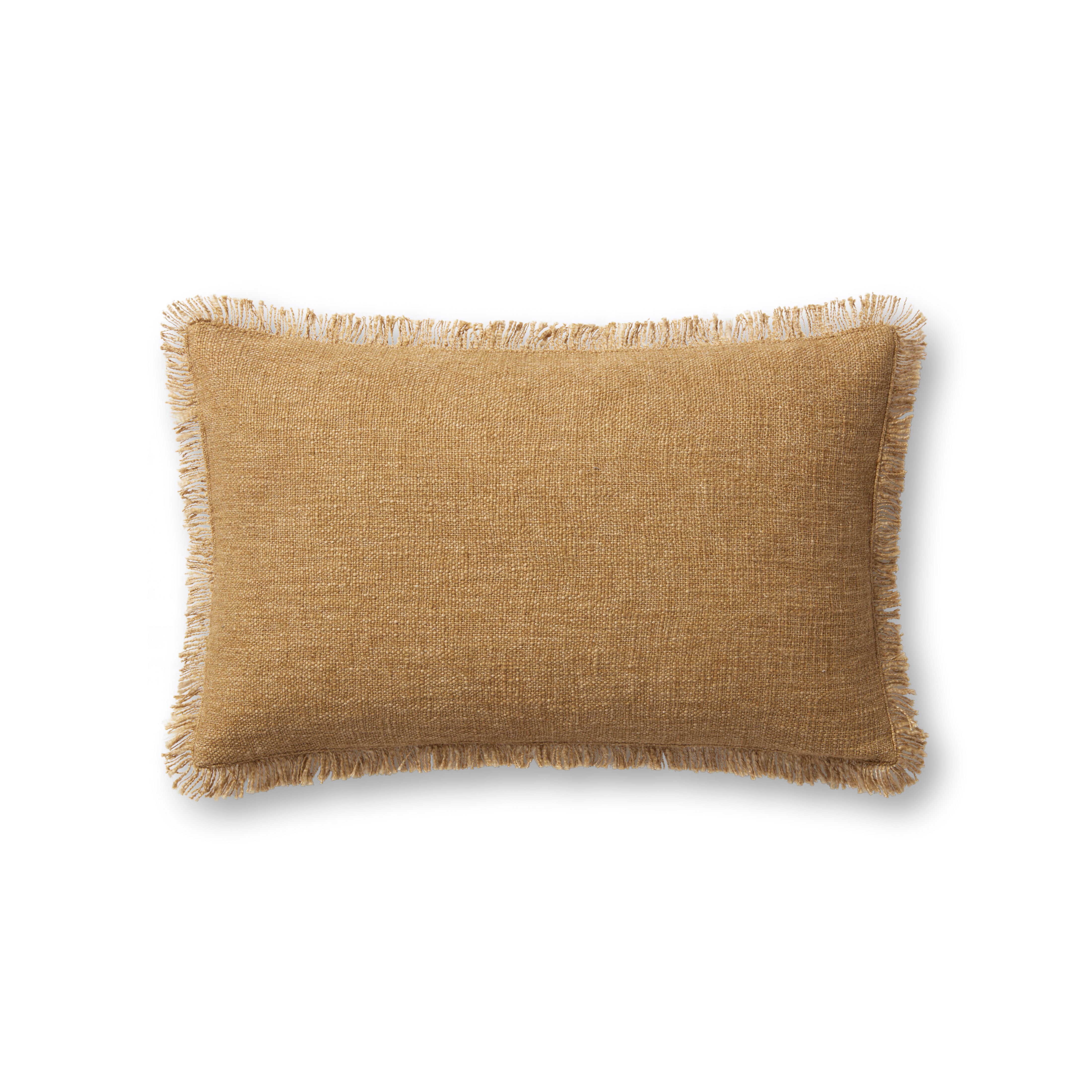 Amber Lewis x Loloi Sable Gold Pillow