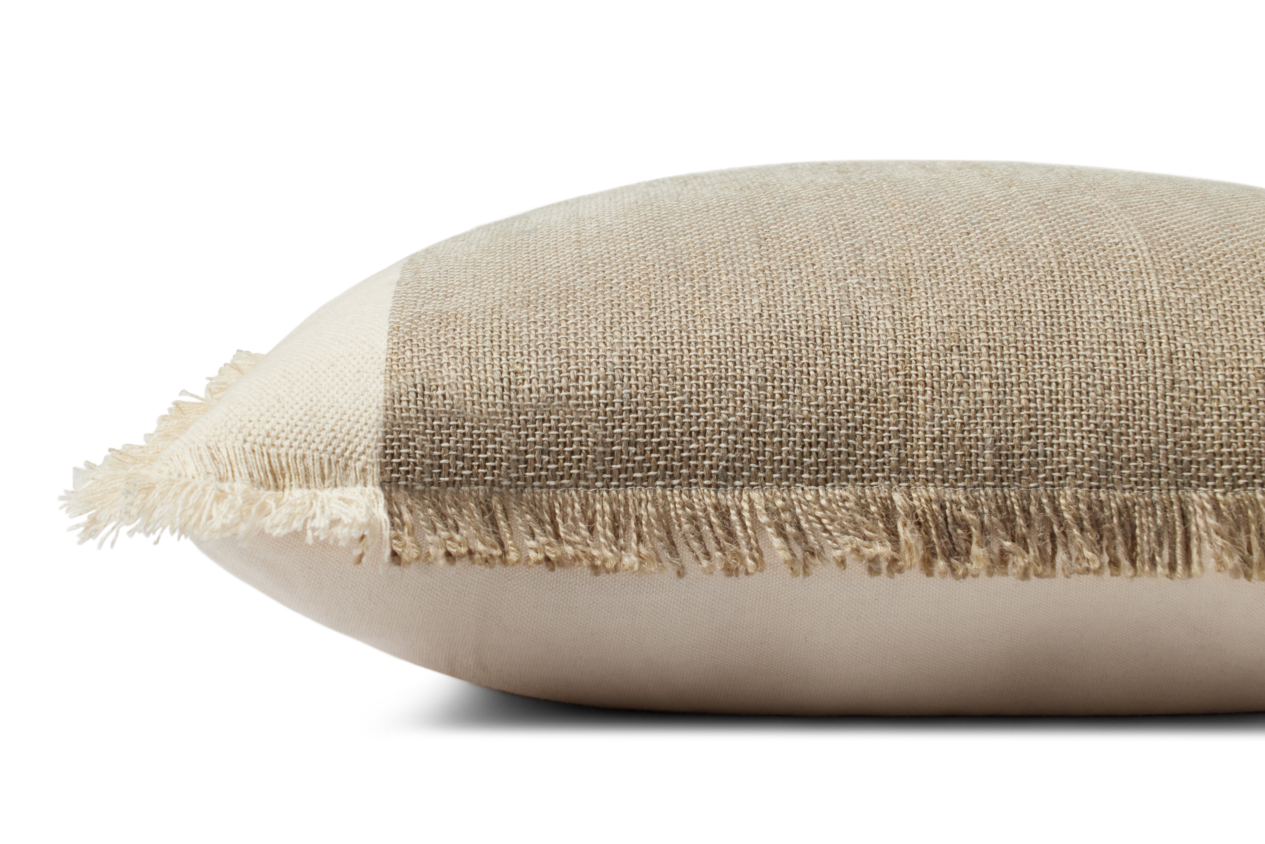 Amber Lewis x Loloi Seraphina Ivory / Earth Pillow - Image 2