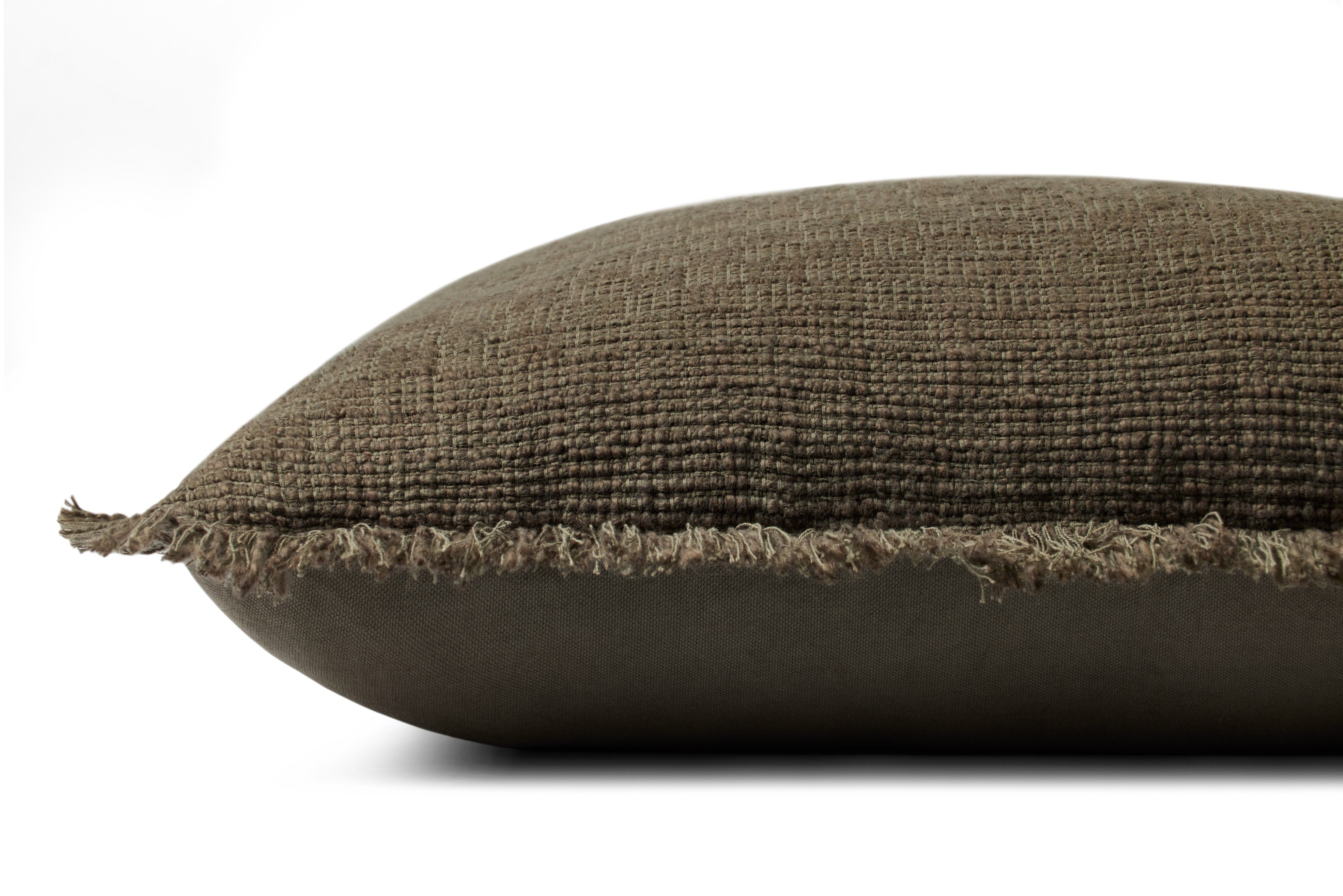 Amber Lewis x Loloi Meadowlark Dark Green Pillow - Image 2