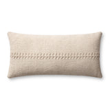 Chris Loves Julia x Loloi Harvey Ivory Pillow