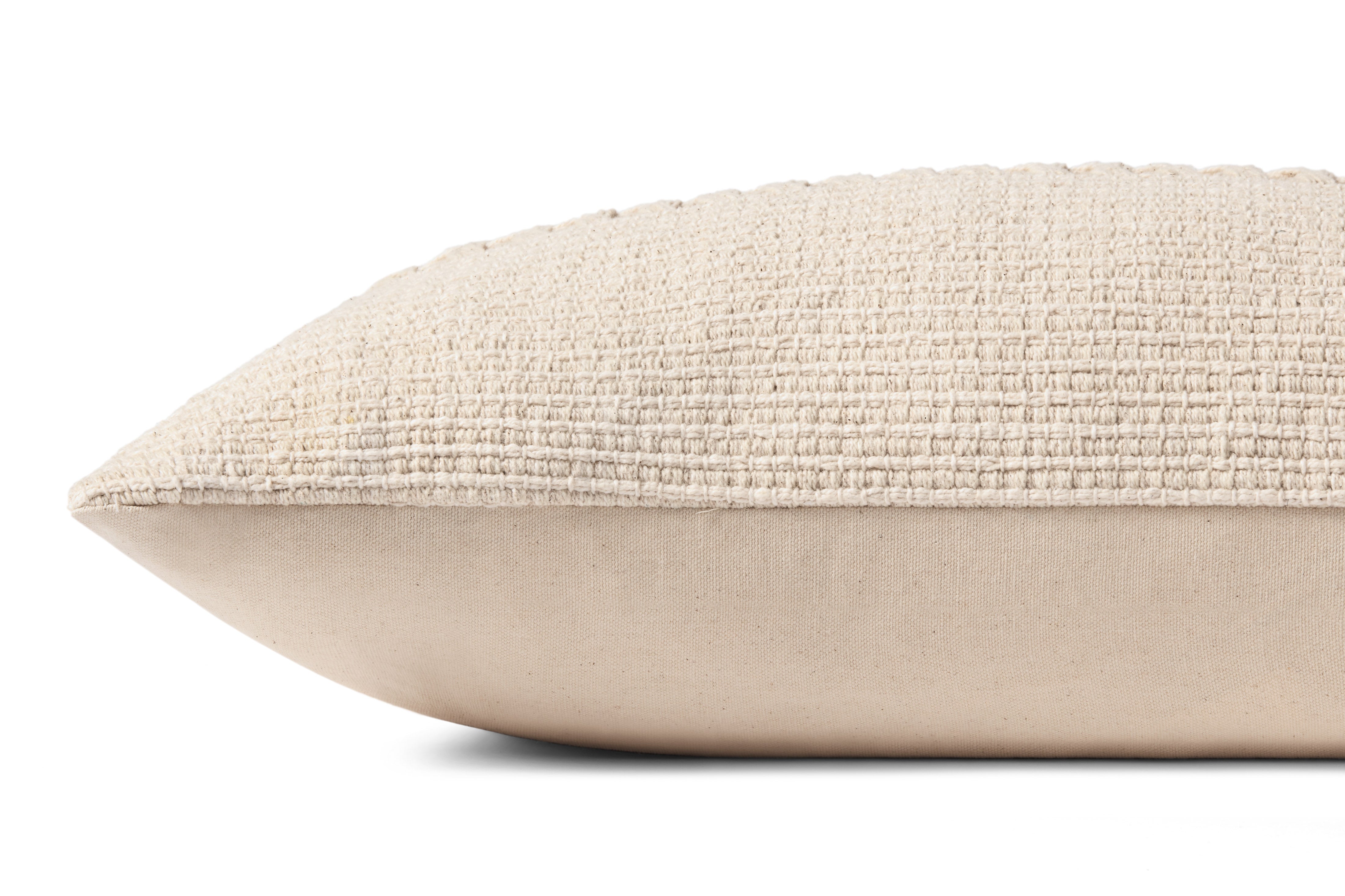Chris Loves Julia x Loloi Harvey Ivory Pillow - Image 2