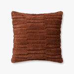 Angela Rose x Loloi Arabella Rust Pillow White Cliff Studio Throw Pillows