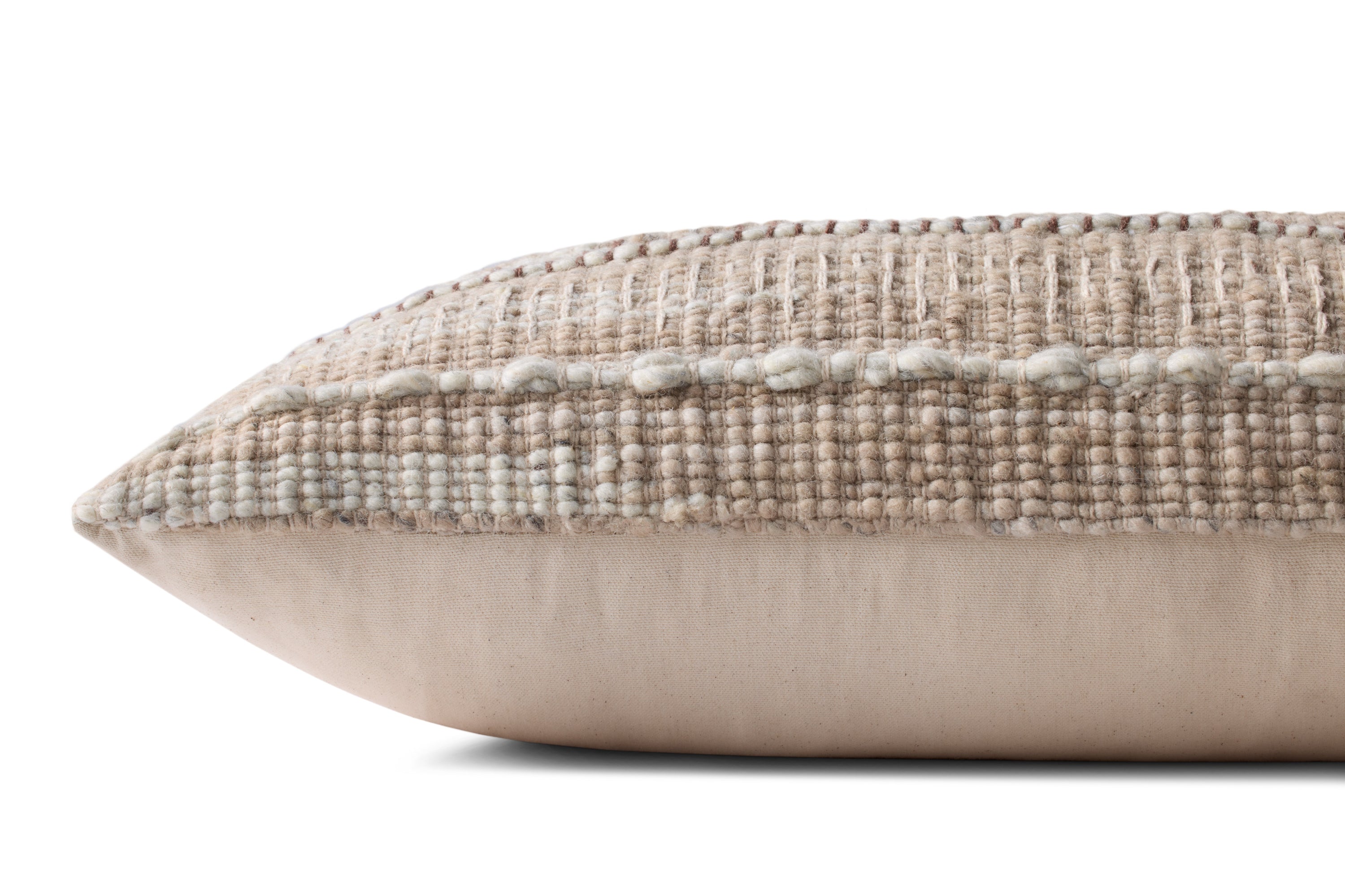 Loloi Ivory / Beige Pillow - Image 3