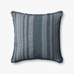 Loloi NOT NAMED Blue / Ivory Pillow White Cliff Studio Throw Pillows