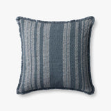 Loloi NOT NAMED Blue / Ivory Pillow White Cliff Studio Throw Pillows