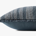 Loloi NOT NAMED Blue / Ivory Pillow White Cliff Studio Throw Pillows
