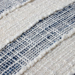Loloi PLL0134 Blue / Ivory Pillow White Cliff Studio Throw Pillows