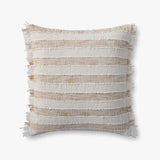Loloi NOT NAMED Beige / Ivory Pillow White Cliff Studio Throw Pillows