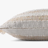 Loloi NOT NAMED Beige / Ivory Pillow White Cliff Studio Throw Pillows