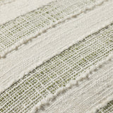 Loloi NOT NAMED Green / Ivory Pillow White Cliff Studio Throw Pillows