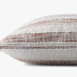 Loloi NOT NAMED Rust / Ivory Pillow White Cliff Studio Throw Pillows
