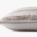 Loloi NOT NAMED Rust / Ivory Pillow White Cliff Studio Throw Pillows